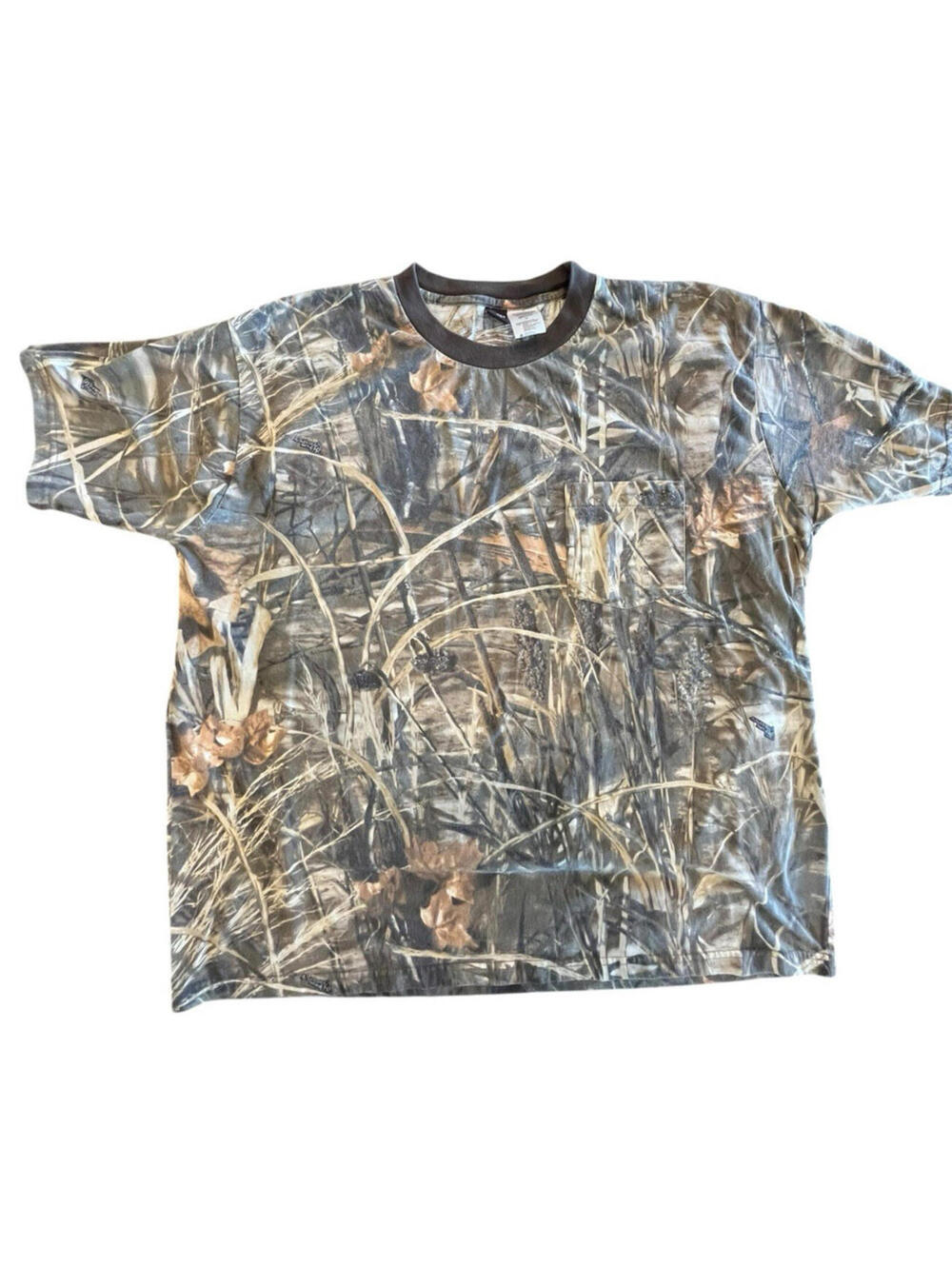 Ranger Camo Vintage T Shirt Men's  SZ 2XL Advantage Max  Hunting Pocket 2813.2